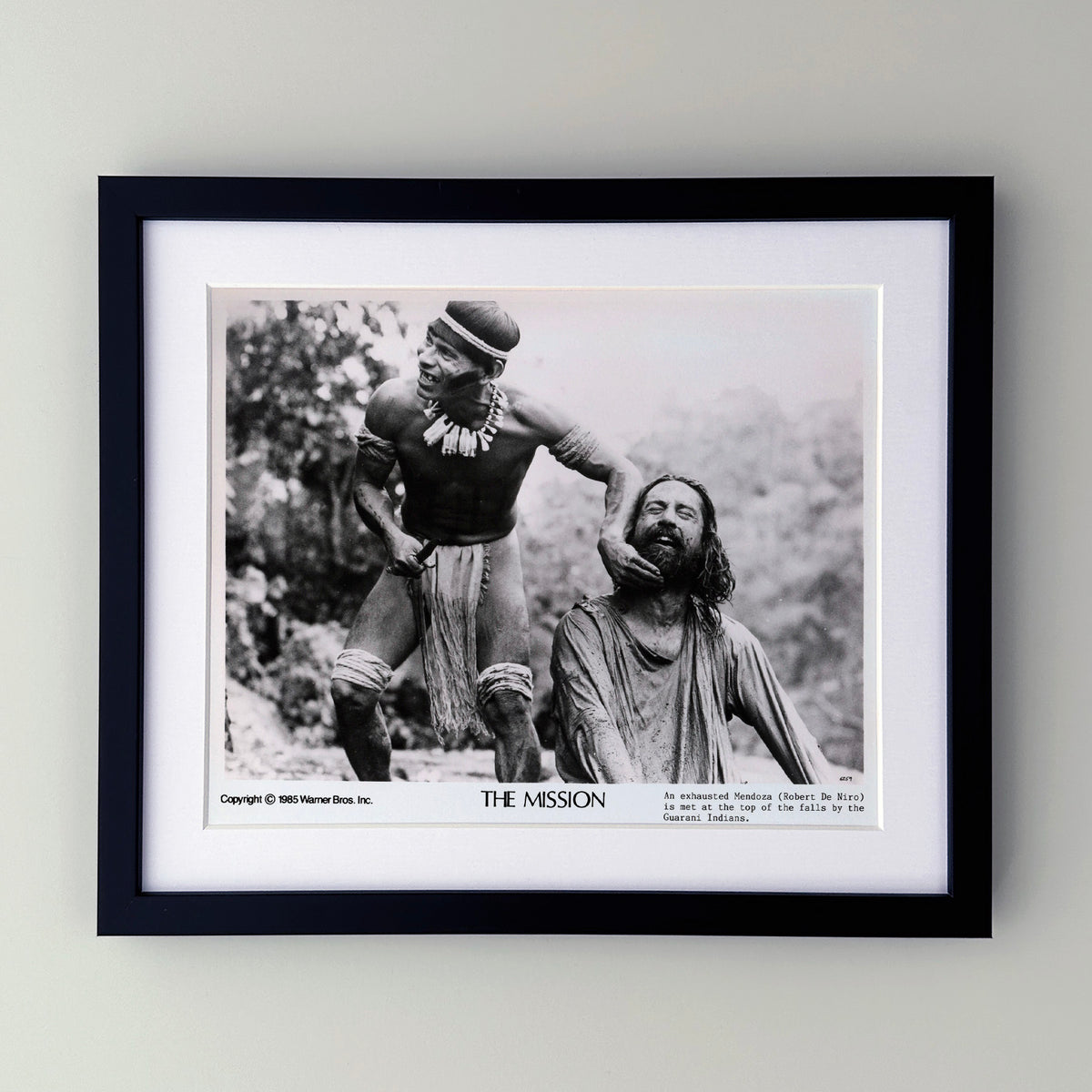 The Mission 1986 Publicity Film Movie Press Still Framed