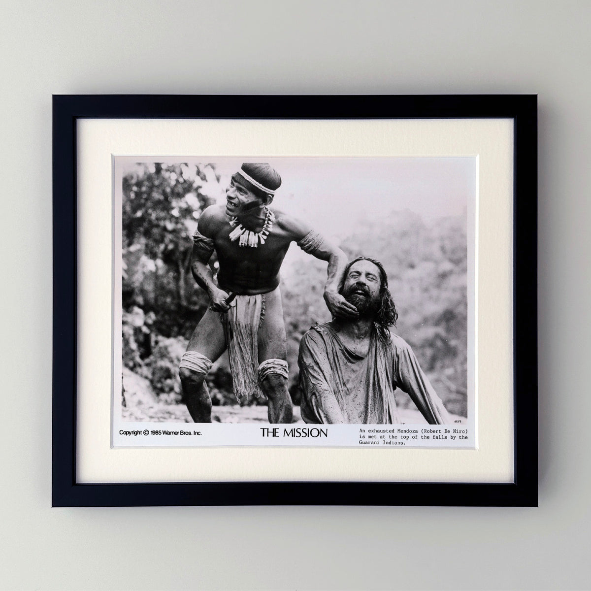 The Mission 1986 Publicity Film Movie Press Still Framed