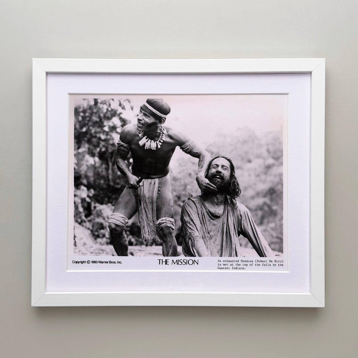 The Mission 1986 Publicity Film Movie Press Still Framed