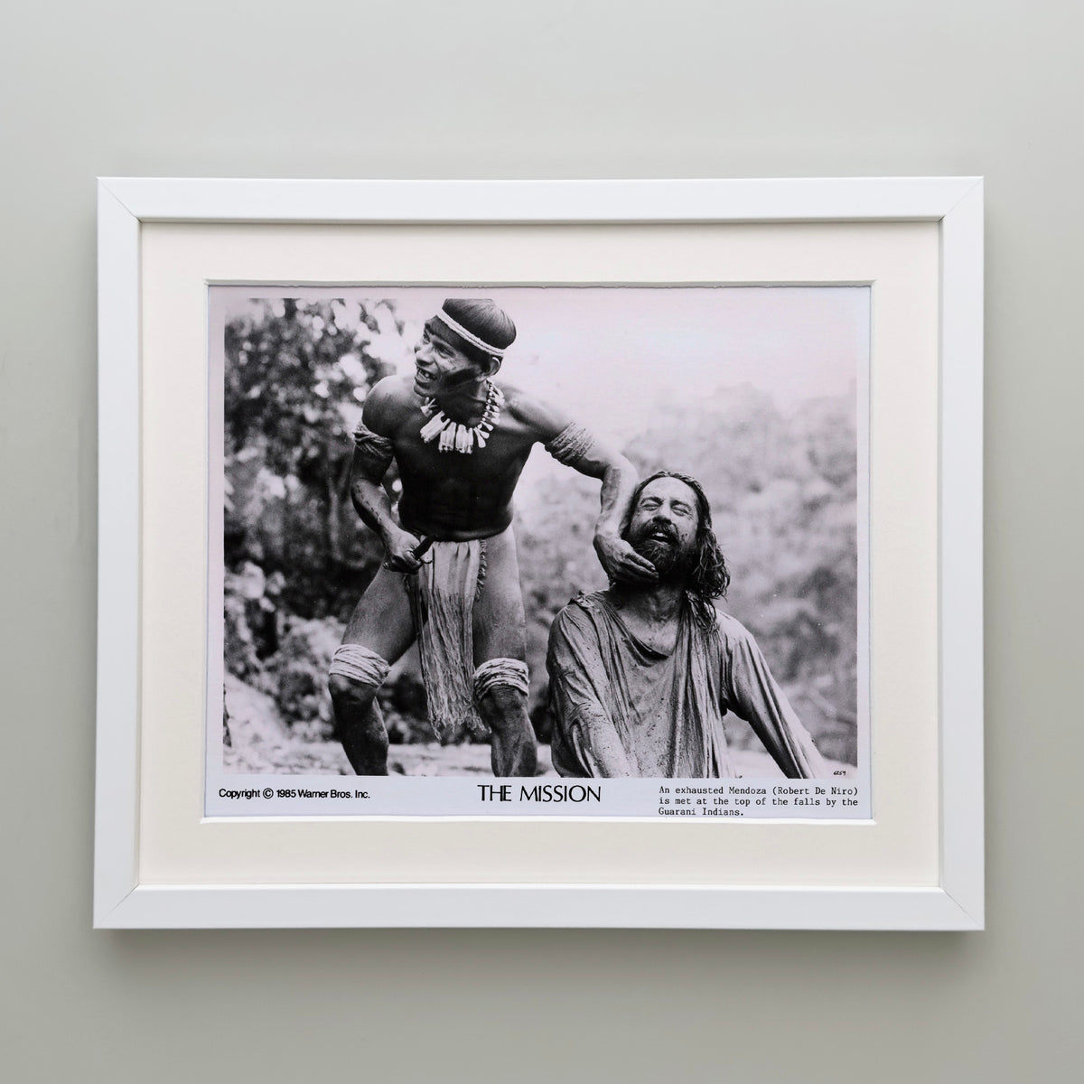 The Mission 1986 Publicity Film Movie Press Still Framed