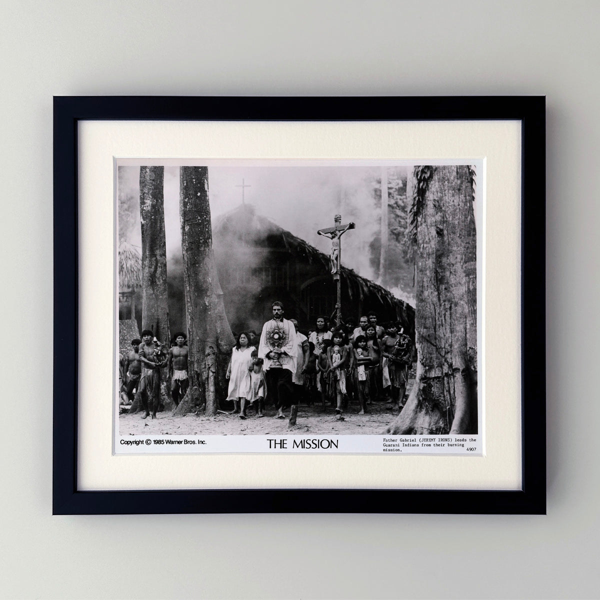 The Mission 1986 Publicity Film Movie Press Still Framed