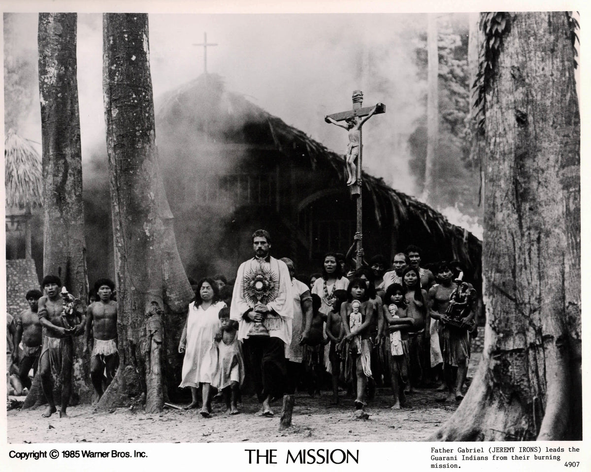The Mission 1986 Publicity Film Movie Press Still Framed