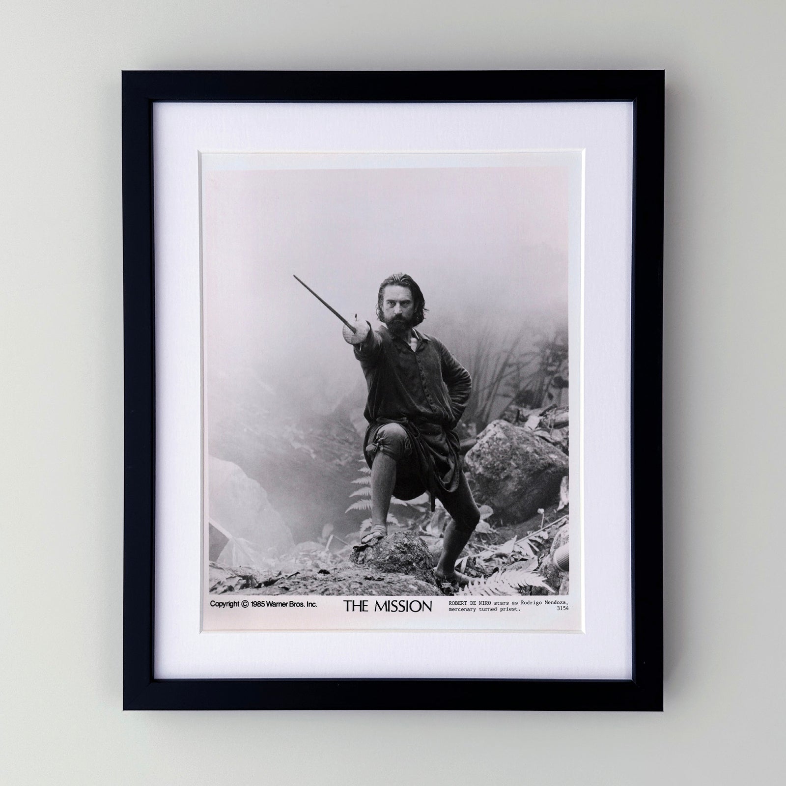 The Mission 1986 Publicity Film Movie Press Still Framed