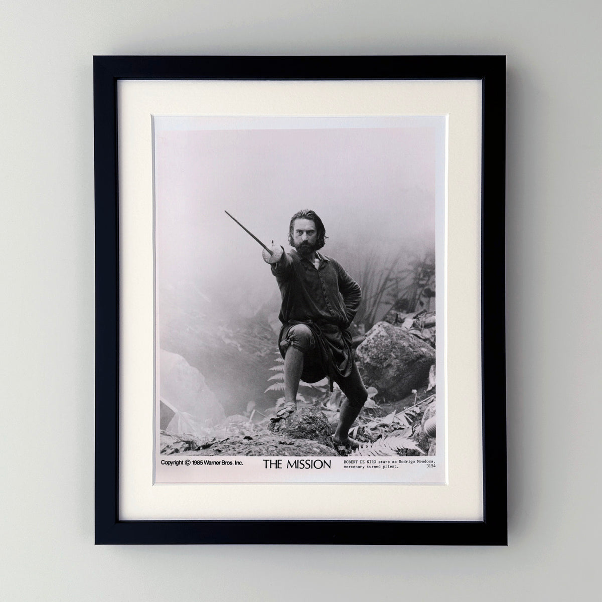 The Mission 1986 Publicity Film Movie Press Still Framed