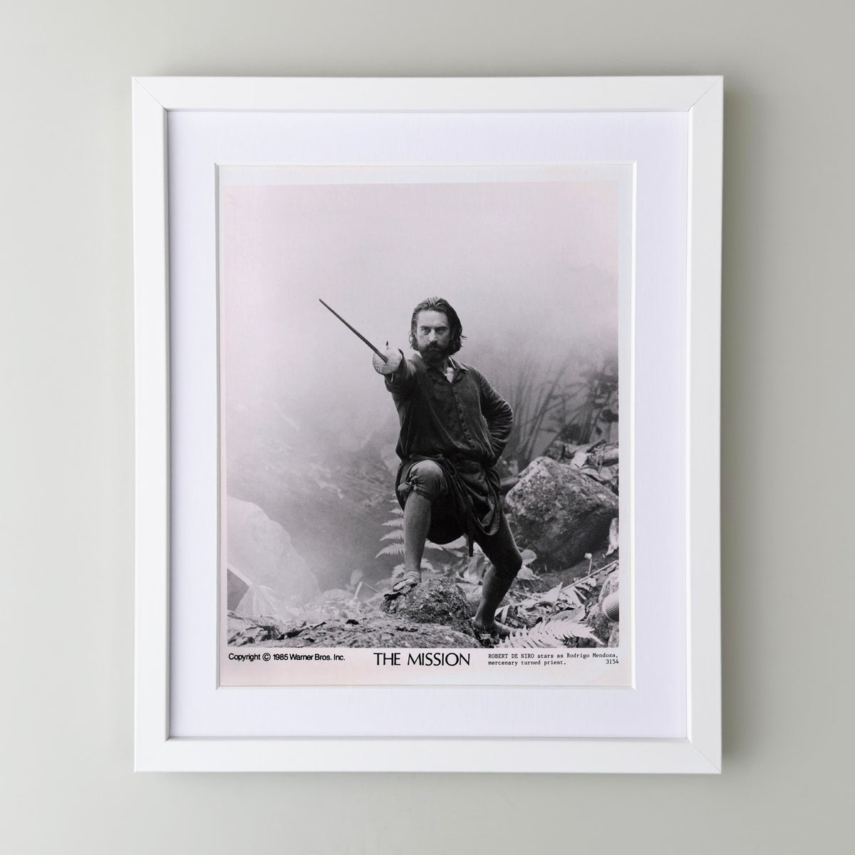 The Mission 1986 Publicity Film Movie Press Still Framed