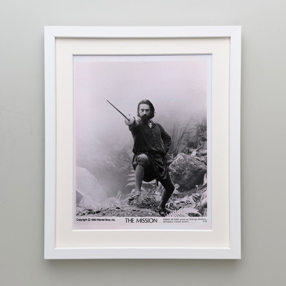 The Mission 1986 Publicity Film Movie Press Still Framed