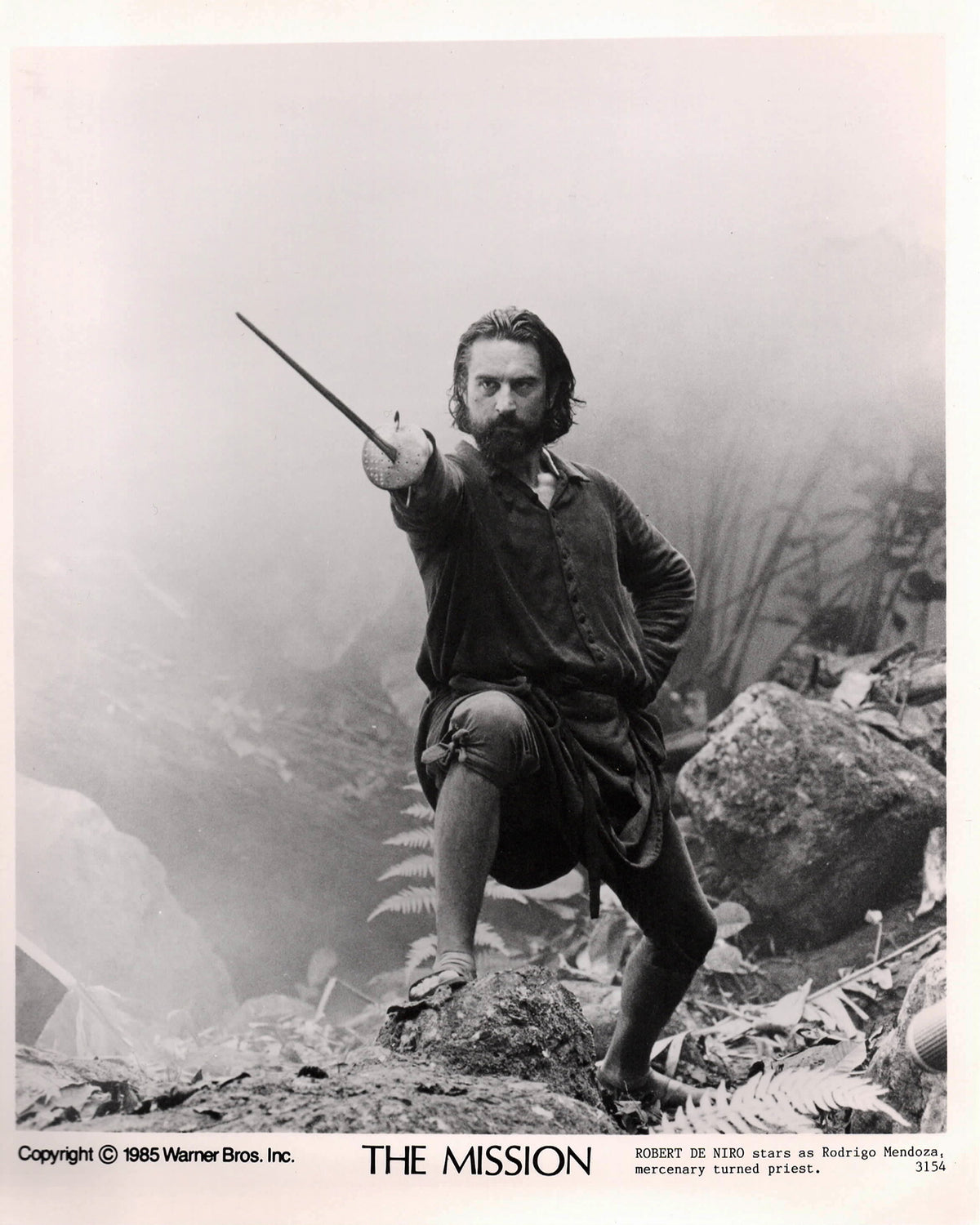 The Mission 1986 Publicity Film Movie Press Still Framed