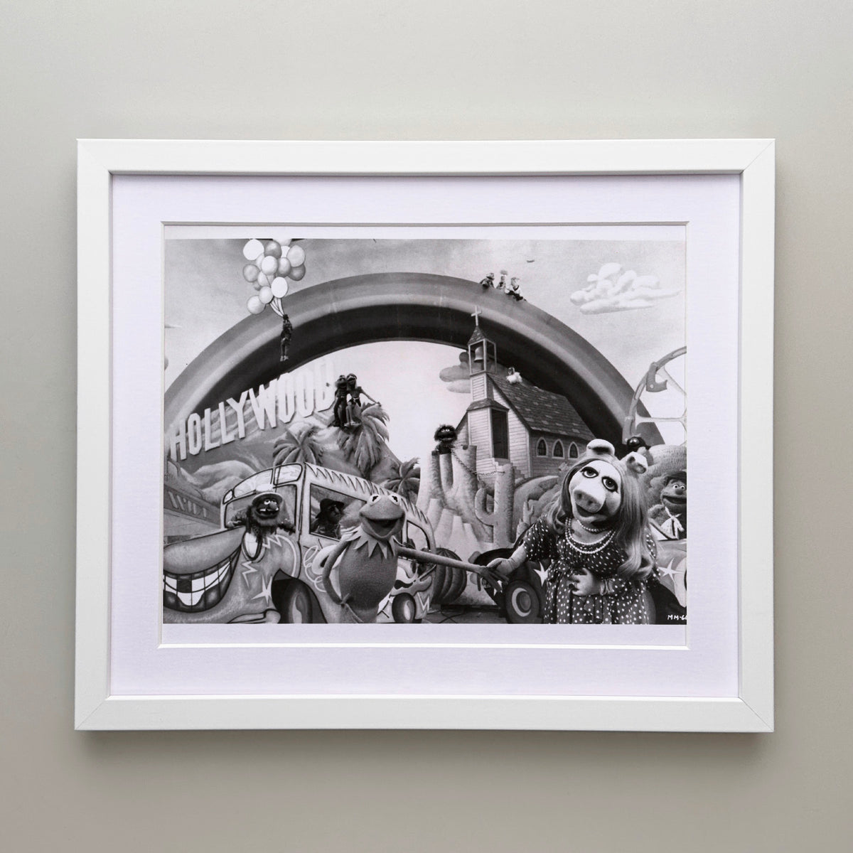 The Muppet Movie 1979 Publicity Film Movie Press Still Framed