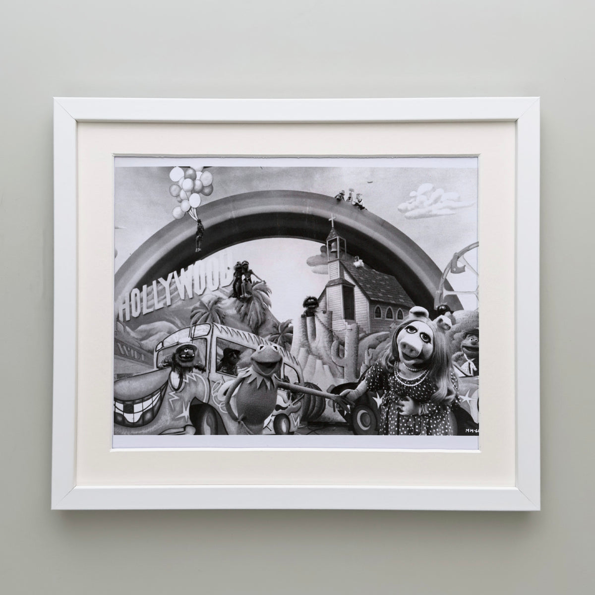 The Muppet Movie 1979 Publicity Film Movie Press Still Framed