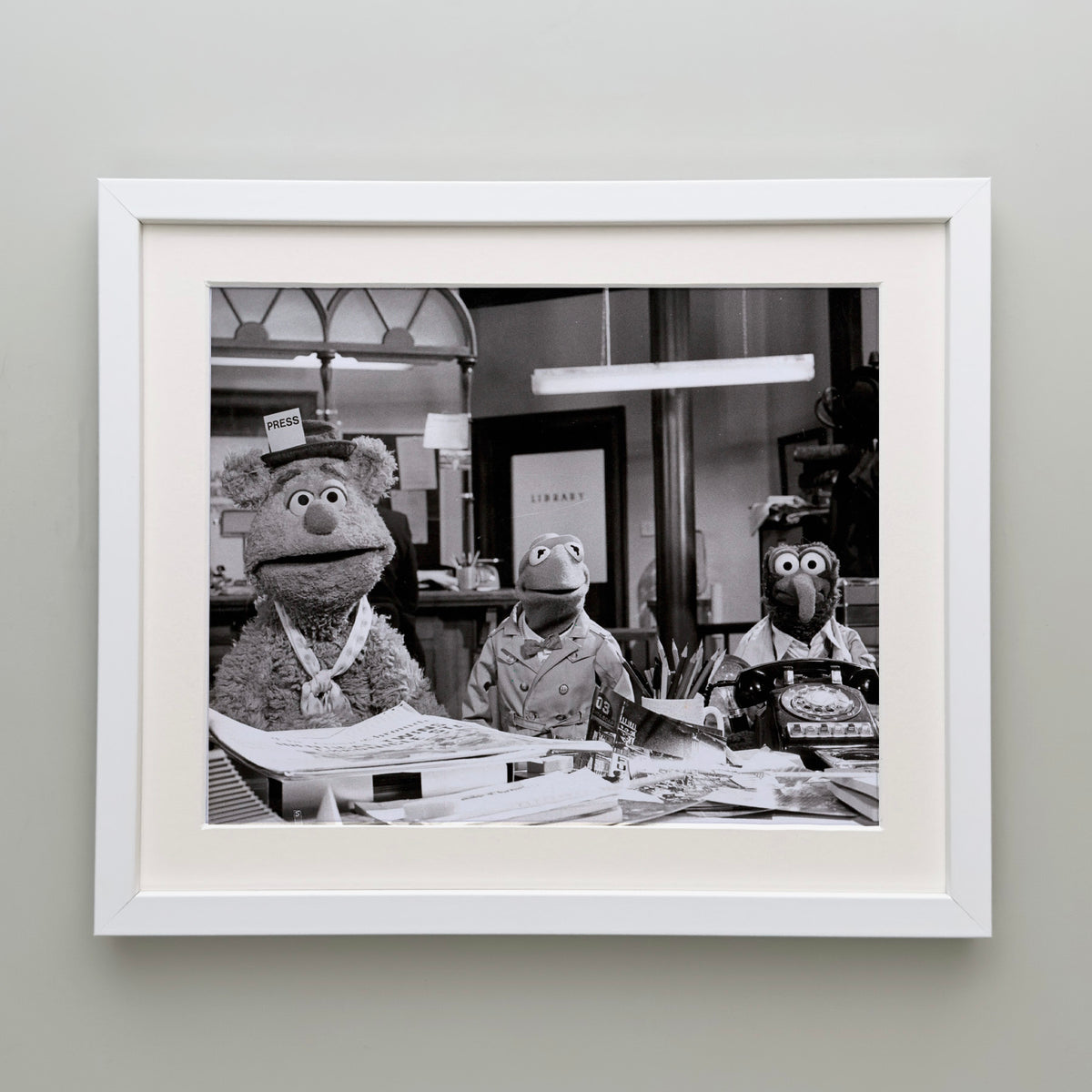 The Muppet Movie 1979 Publicity Film Movie Press Still Framed