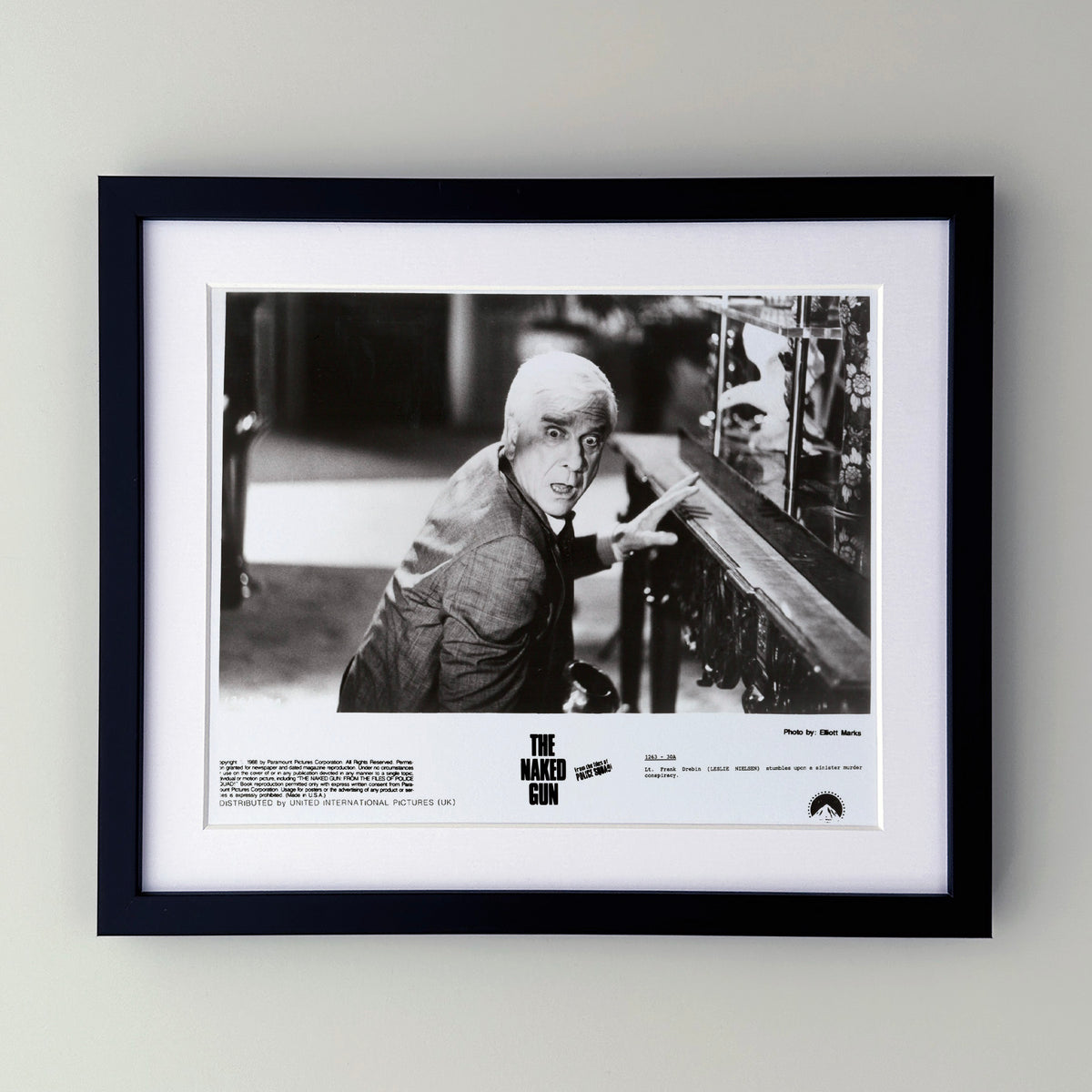 The Naked Gun 1988 Publicity Film Movie Press Still Framed