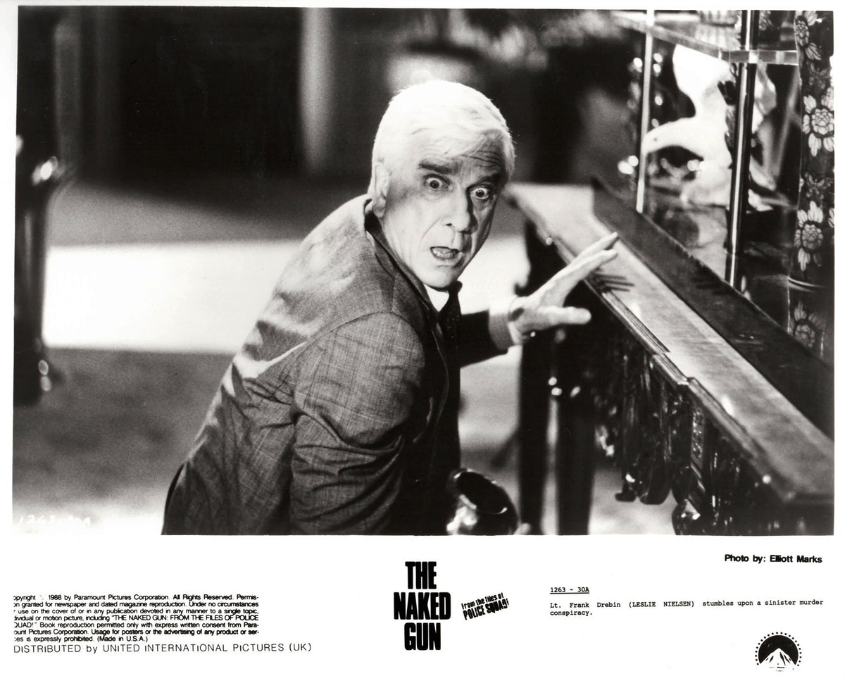 The Naked Gun 1988 Publicity Film Movie Press Still Framed