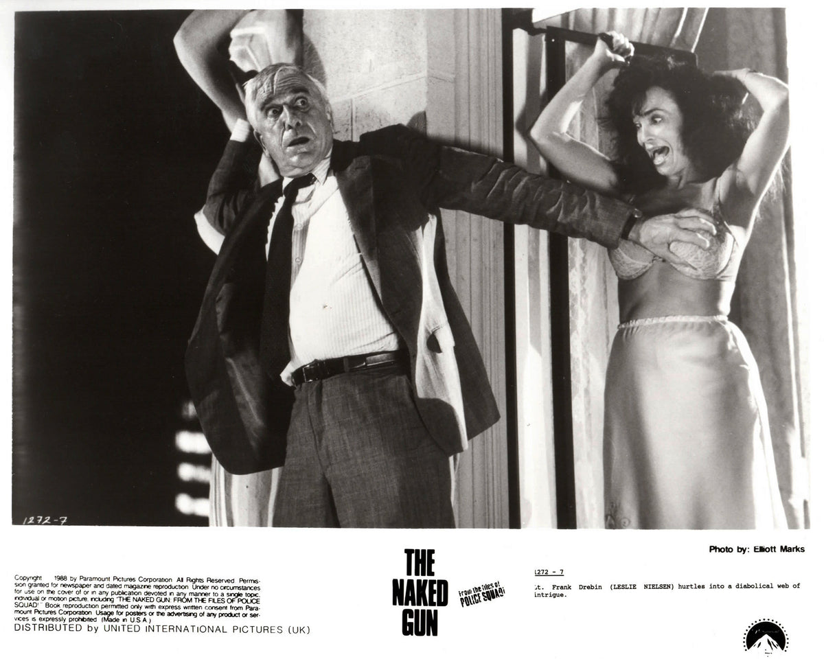 The Naked Gun 1988 Publicity Film Movie Press Still Framed