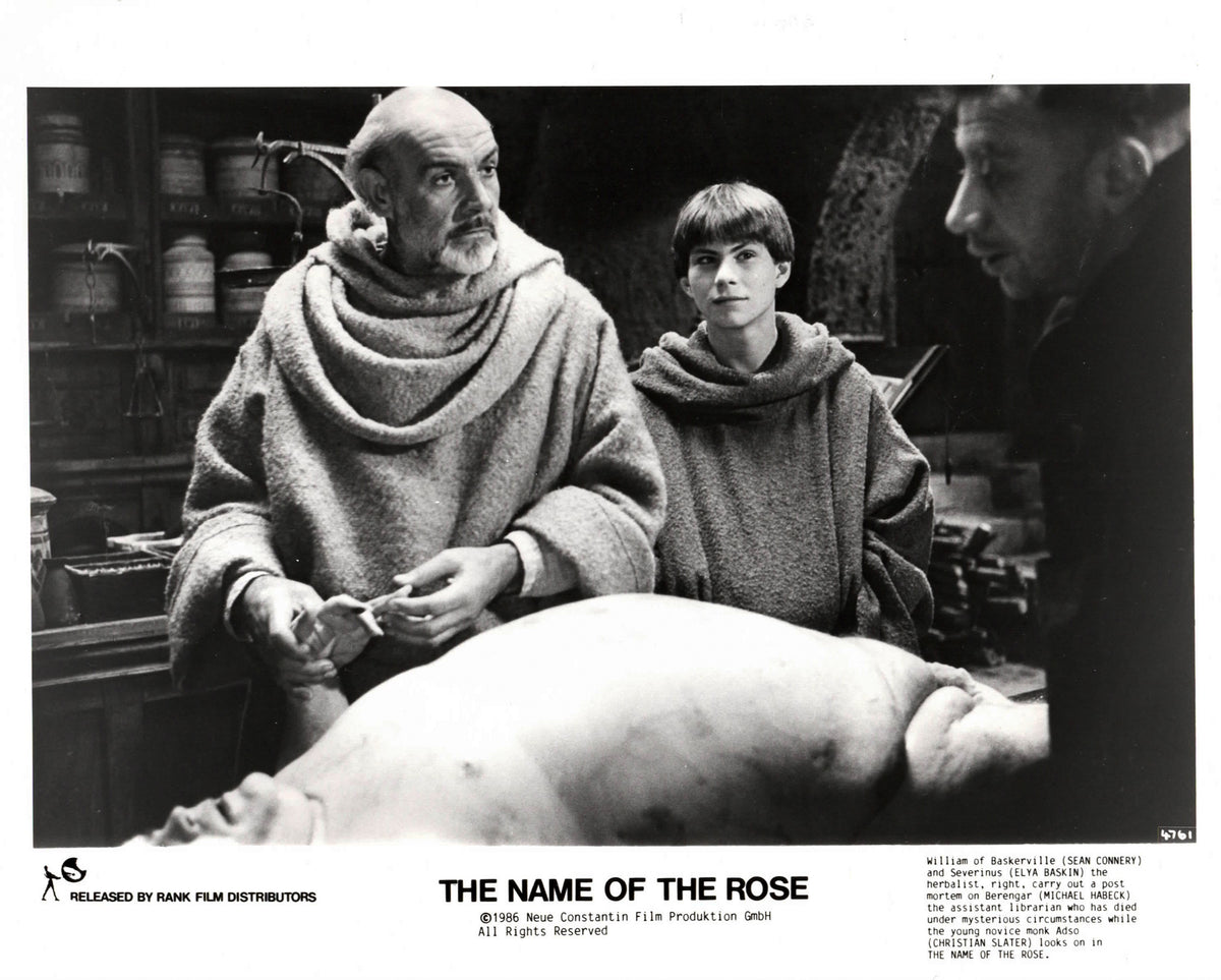 The Name of the Rose 1986 Press Publicity Film Movie Still