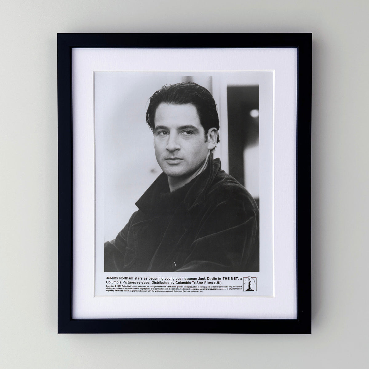 The Net 1995 Film Movie Press Publicity Still Framed