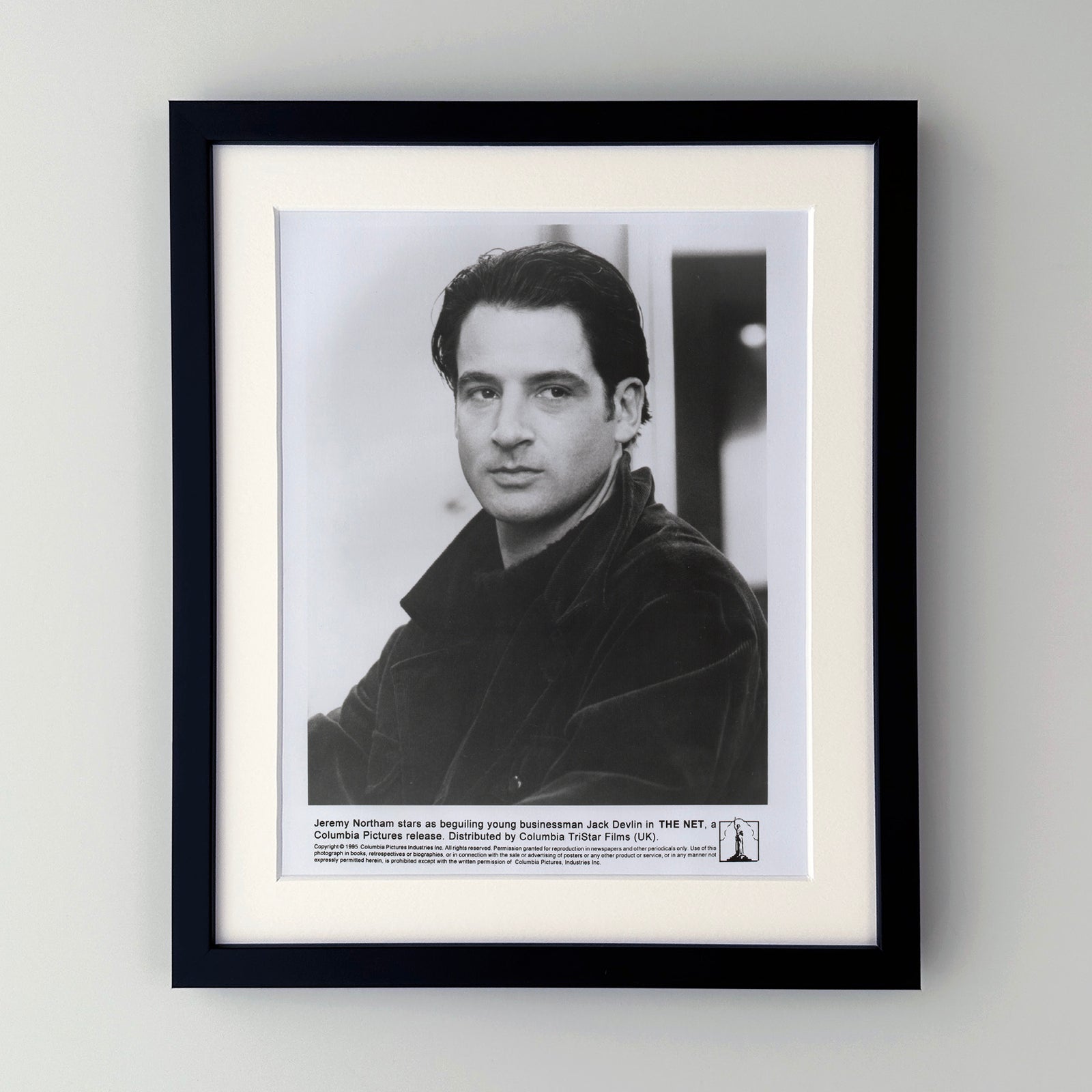 The Net 1995 Film Movie Press Publicity Still Framed