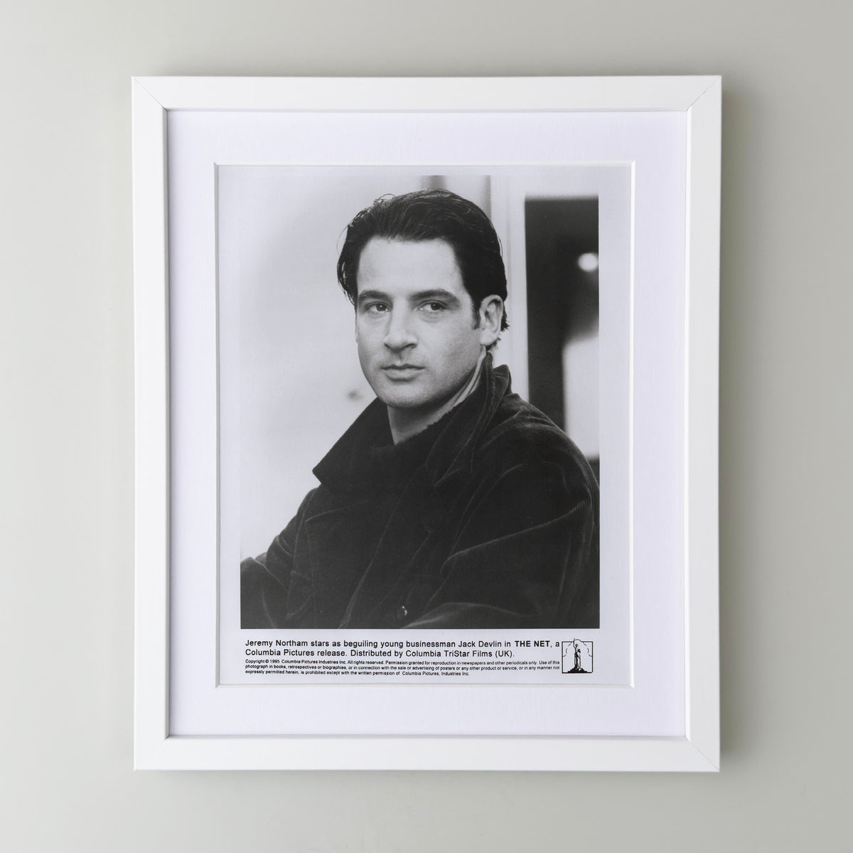 The Net 1995 Film Movie Press Publicity Still Framed