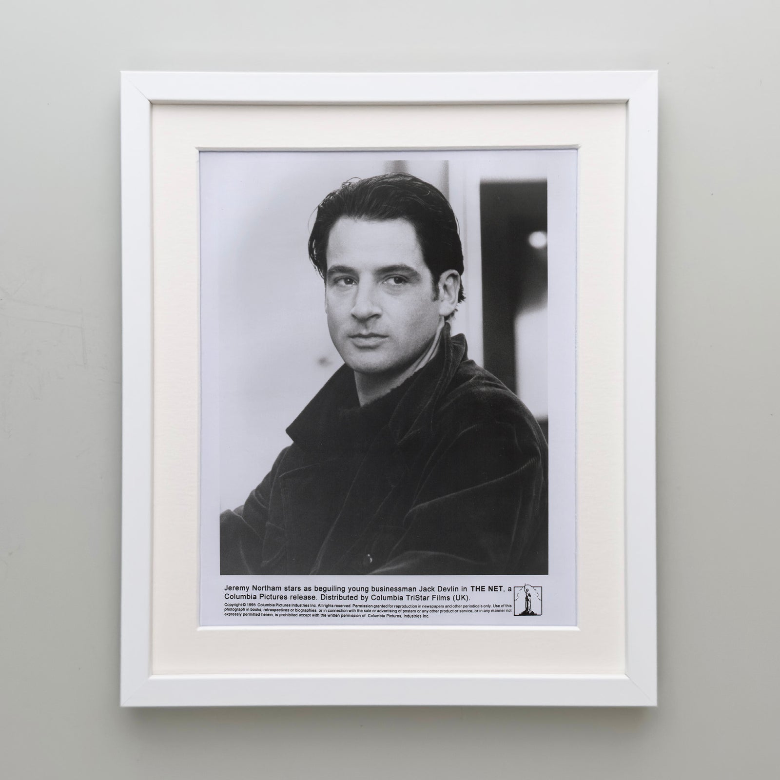 The Net 1995 Film Movie Press Publicity Still Framed