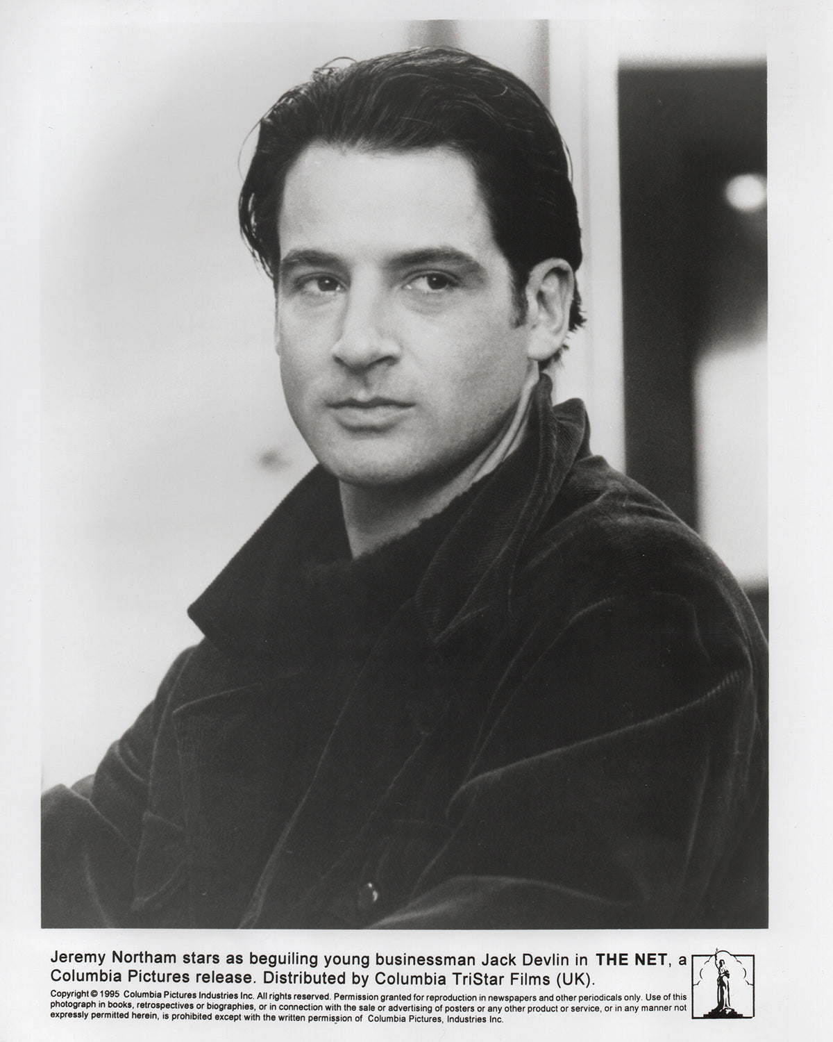 The Net 1995 Film Movie Press Publicity Still Framed