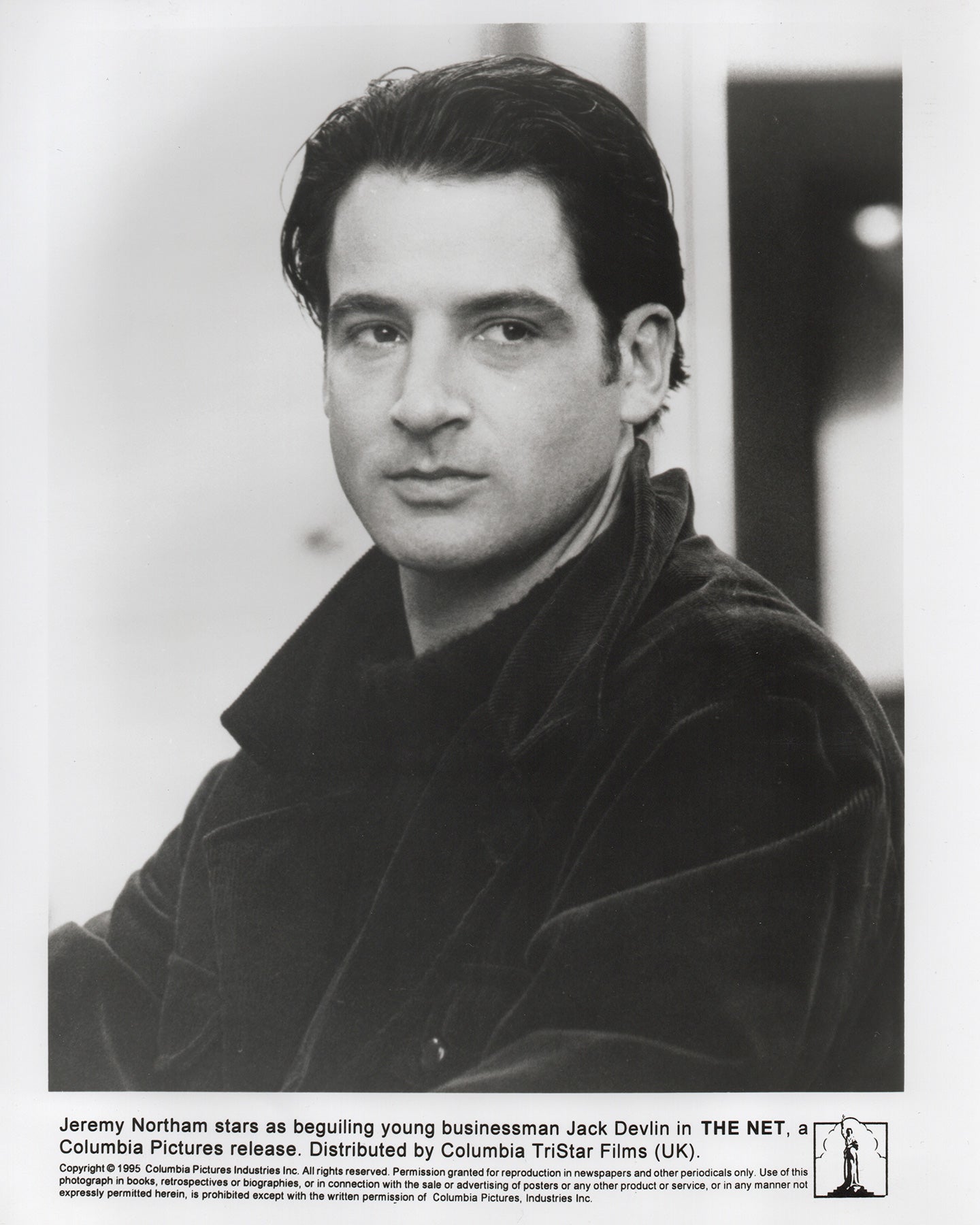 The Net 1995 Film Movie Press Publicity Still Framed
