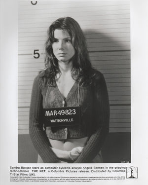 The Net 1995 Film Movie Press Publicity Still Framed