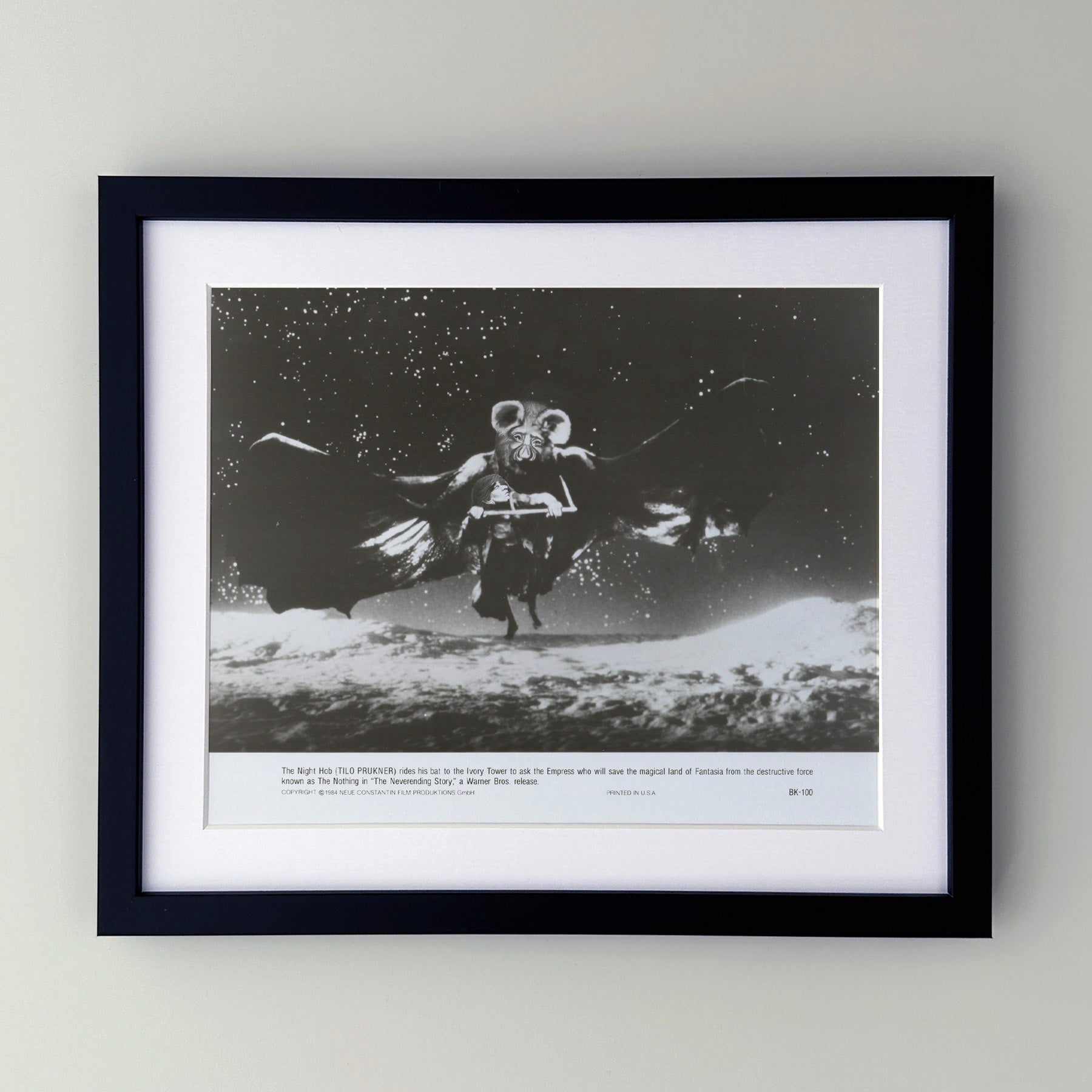The NeverEnding Story 1984 Film Movie Press Publicity Still Framed