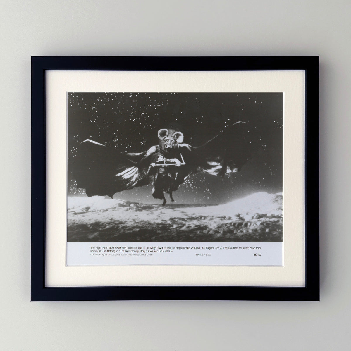 The NeverEnding Story 1984 Film Movie Press Publicity Still Framed