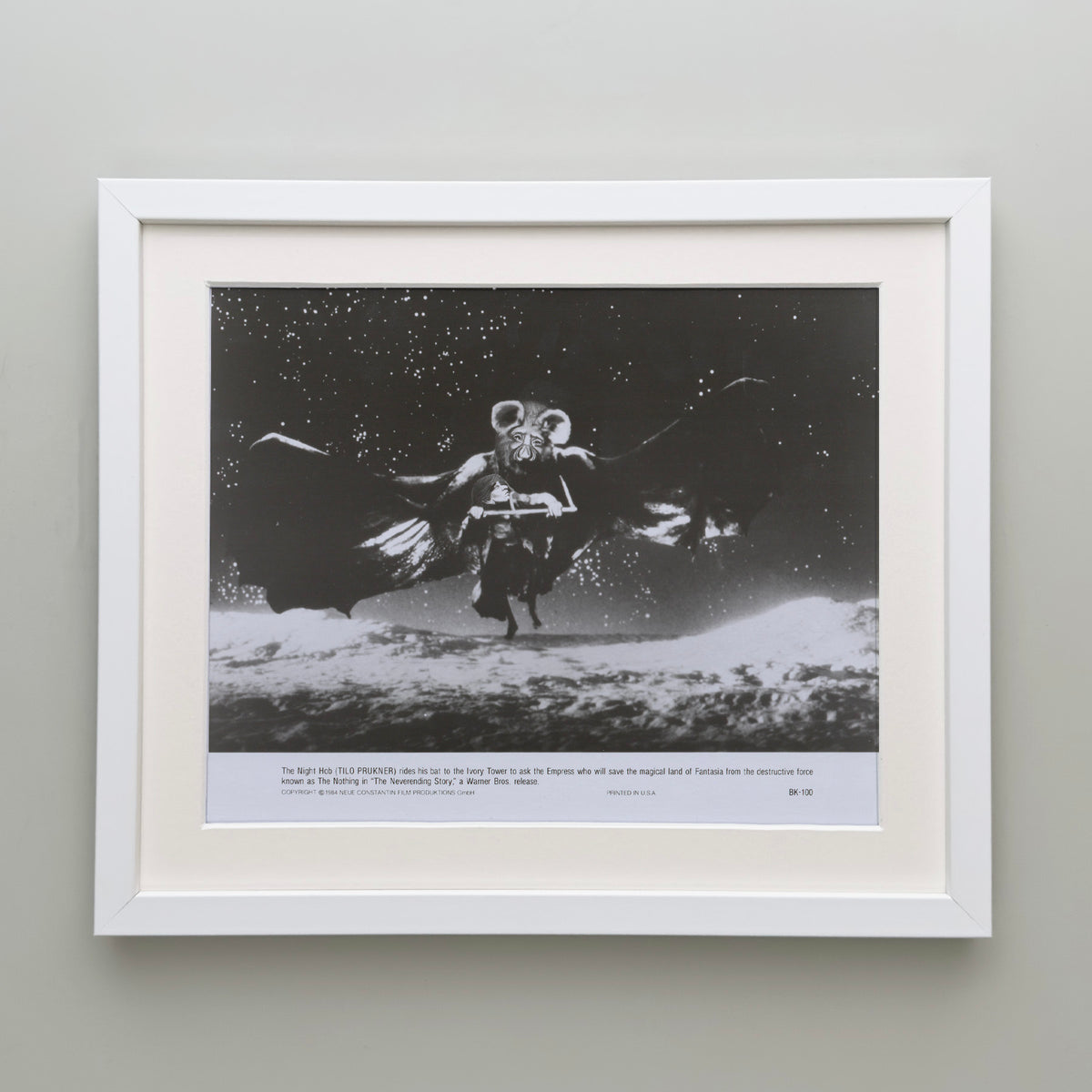 The NeverEnding Story 1984 Film Movie Press Publicity Still Framed