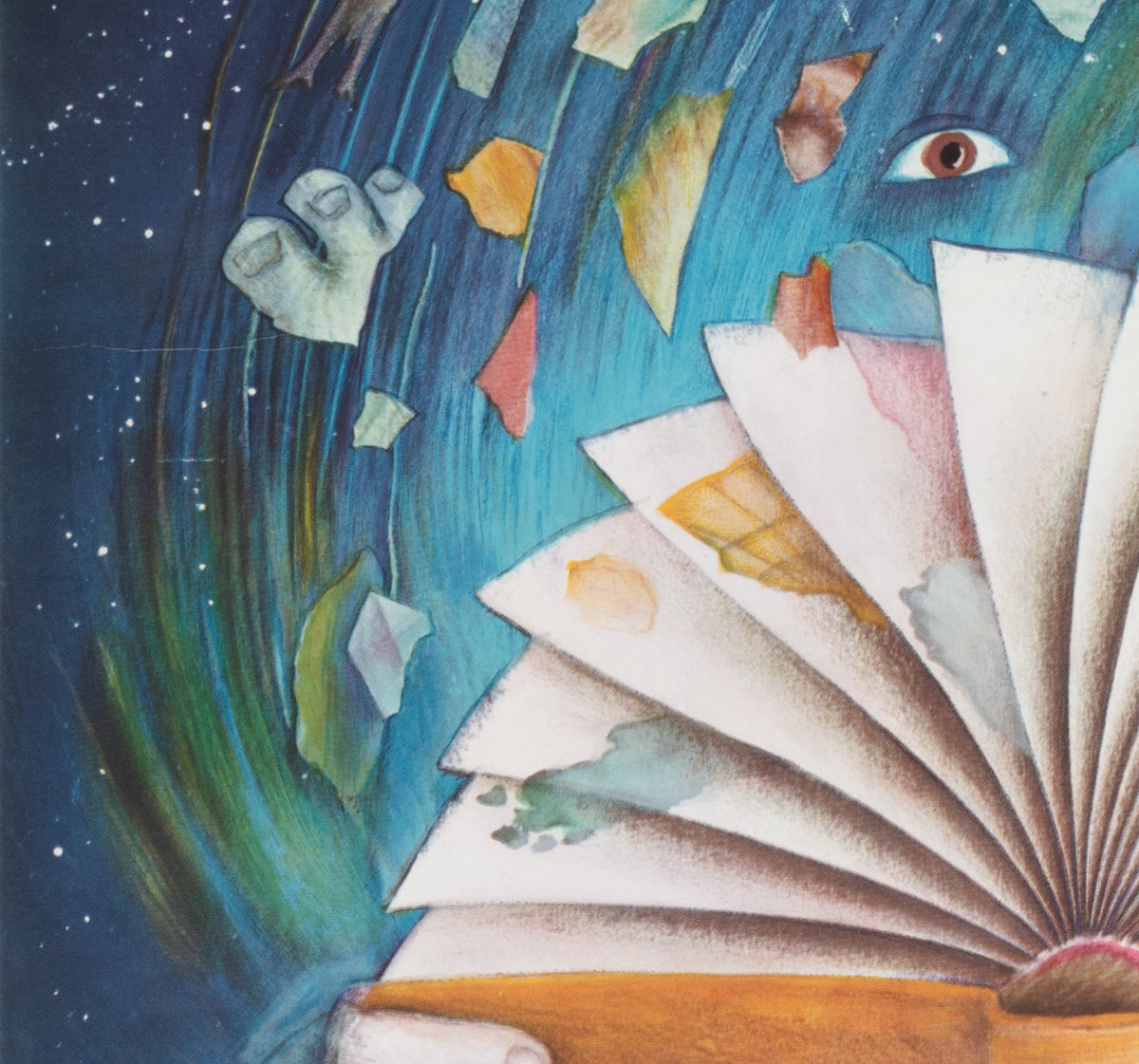 The NeverEnding Story 1986 Czech A1 Film Poster, Sona Vorlickova