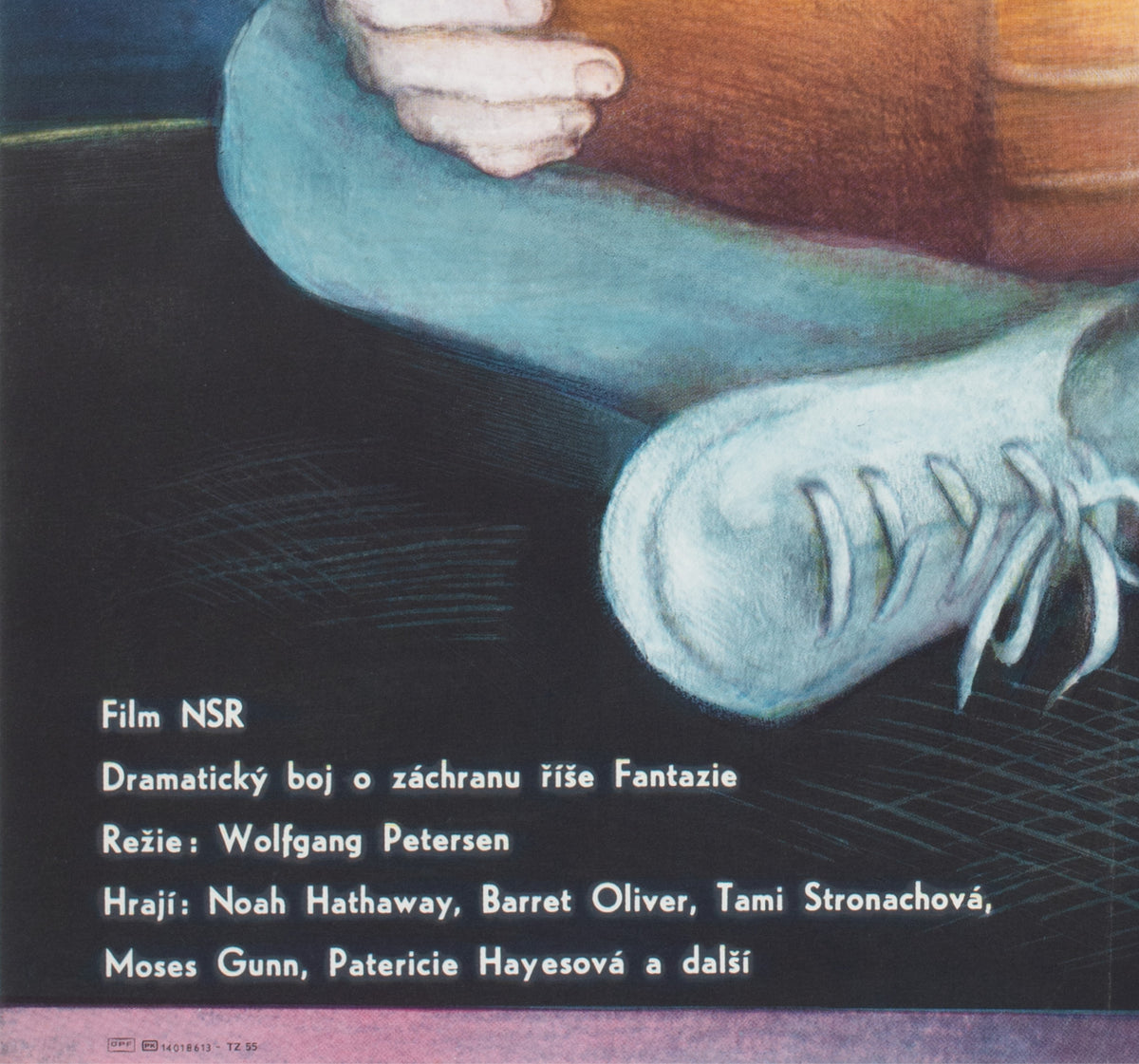 The NeverEnding Story 1986 Czech A1 Film Poster, Sona Vorlickova