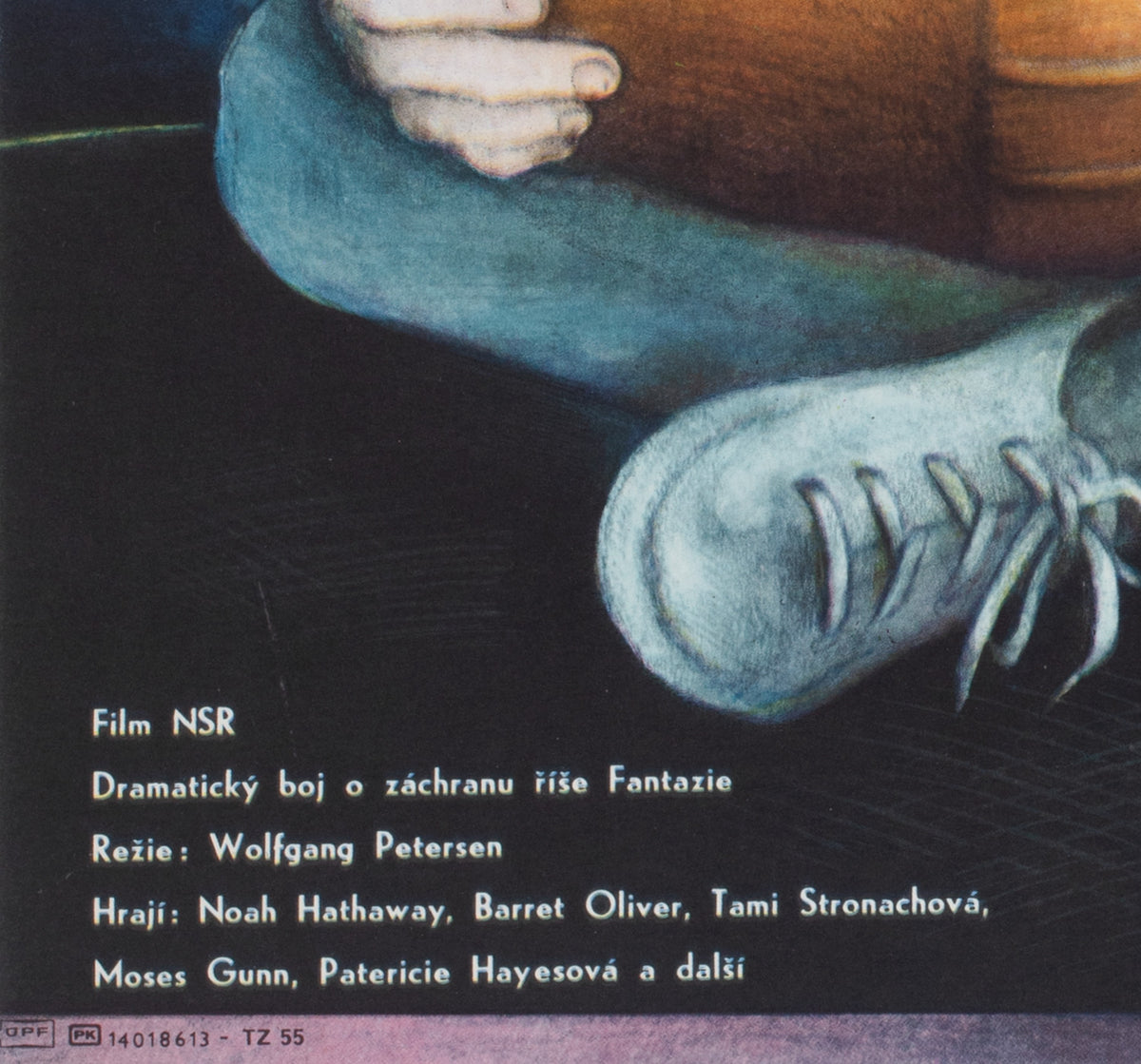 The NeverEnding Story 1986 Czech A3 Film Poster, Sona Vorlickova