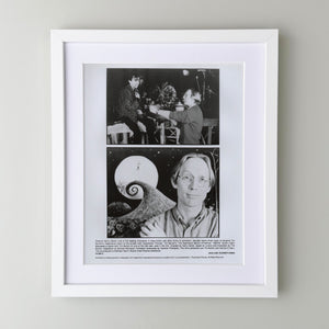 The Nightmare Before Christmas 1993 Film Movie Press Publicity Still Framed