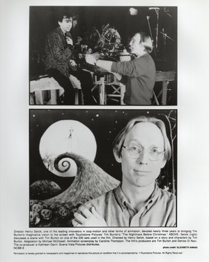 The Nightmare Before Christmas 1993 Film Movie Press Publicity Still Framed