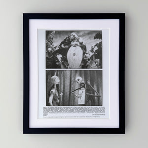 The Nightmare Before Christmas 1993 Film Movie Press Publicity Still Framed