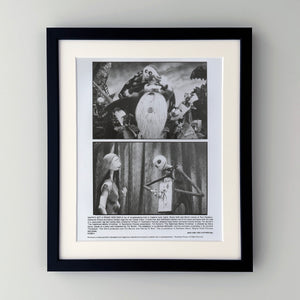 The Nightmare Before Christmas 1993 Film Movie Press Publicity Still Framed