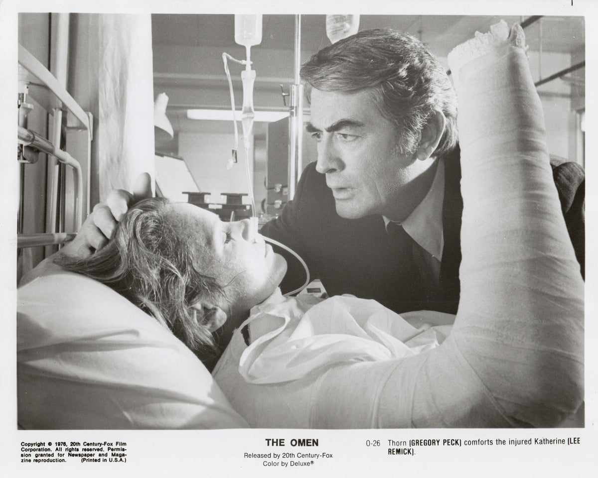 The Omen 1976 Film Movie Press Publicity Still Framed