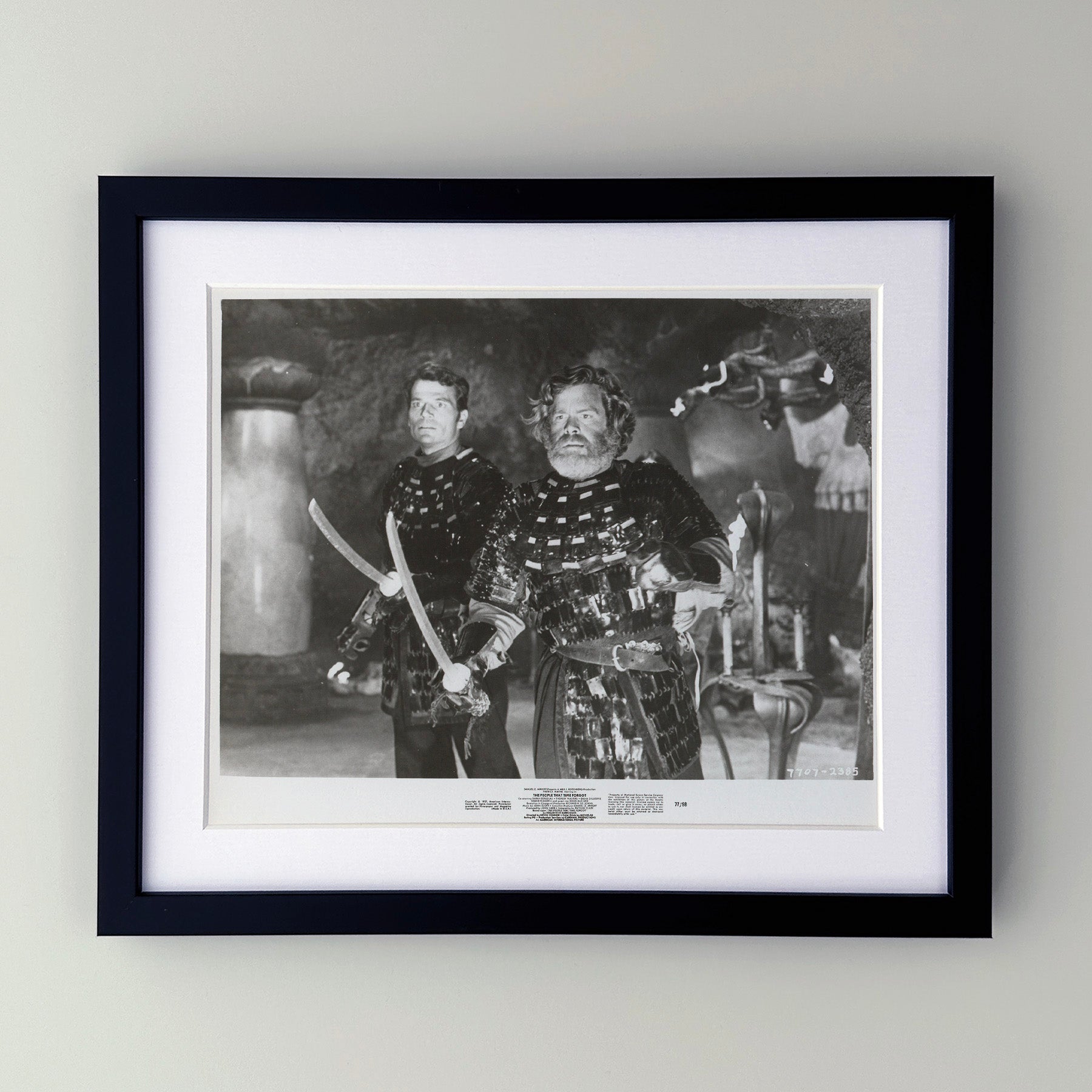 The People That Time Forgot 1977 Film Movie Press Publicity Still Framed