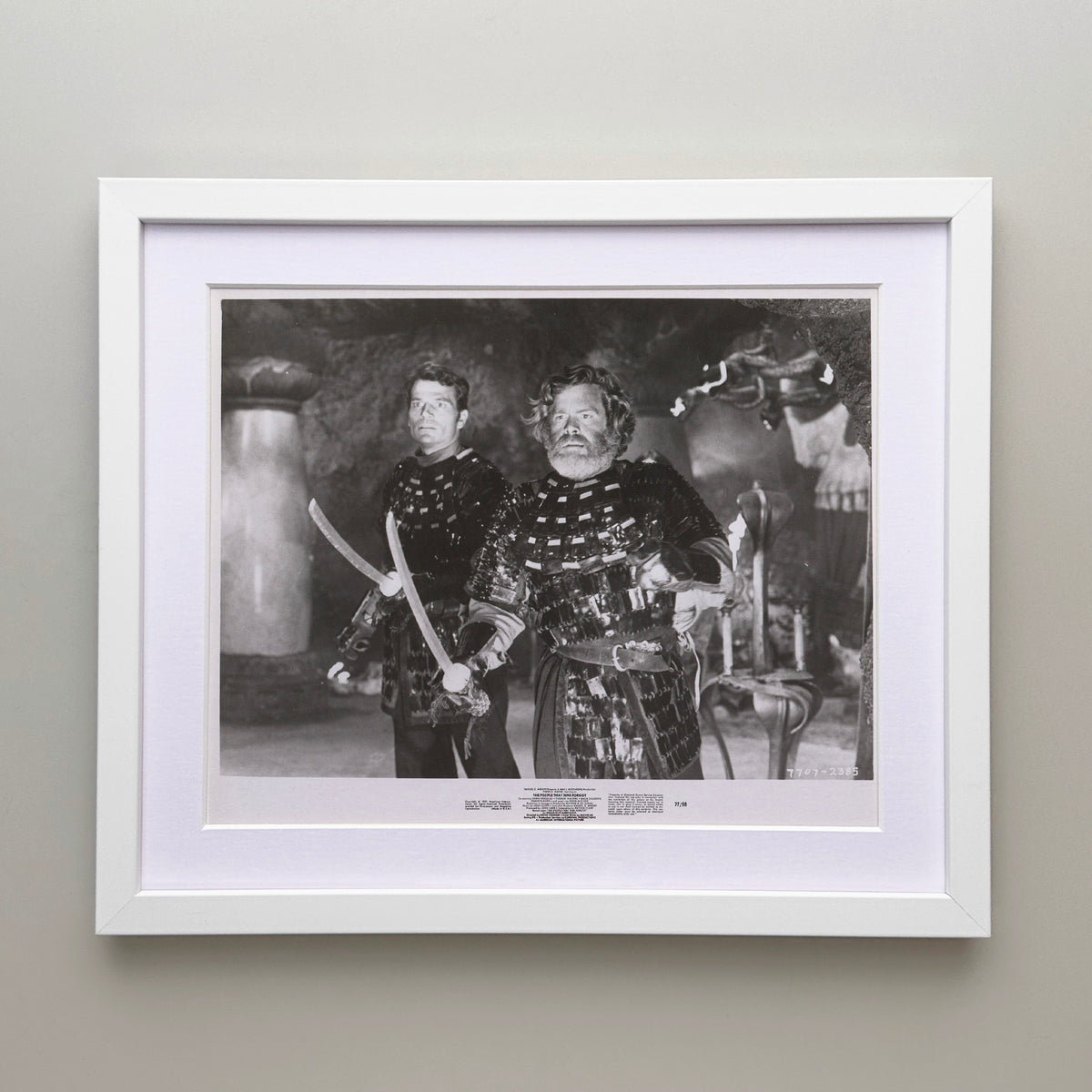 The People That Time Forgot 1977 Film Movie Press Publicity Still Framed