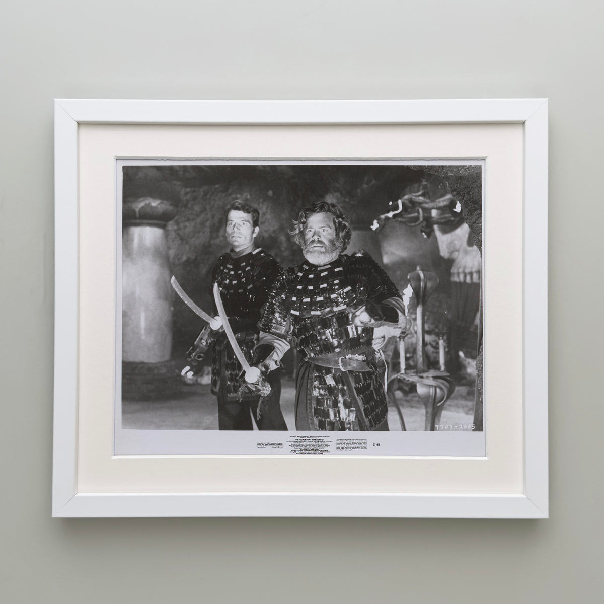 The People That Time Forgot 1977 Film Movie Press Publicity Still Framed