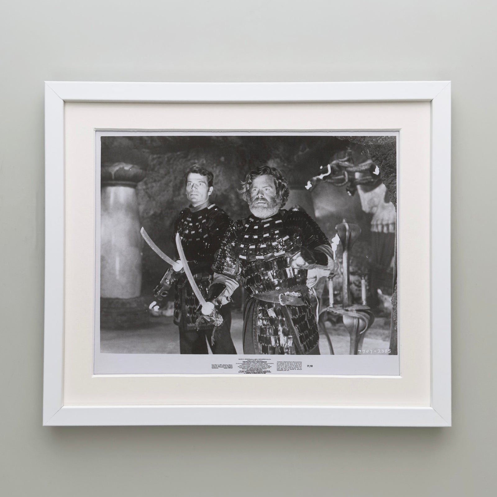 The People That Time Forgot 1977 Film Movie Press Publicity Still Framed
