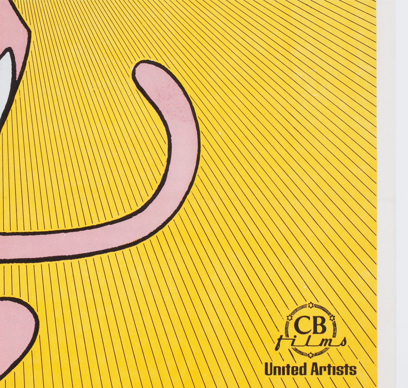 The Pink Panther Marathon 1974 Spanish Film Poster - detail