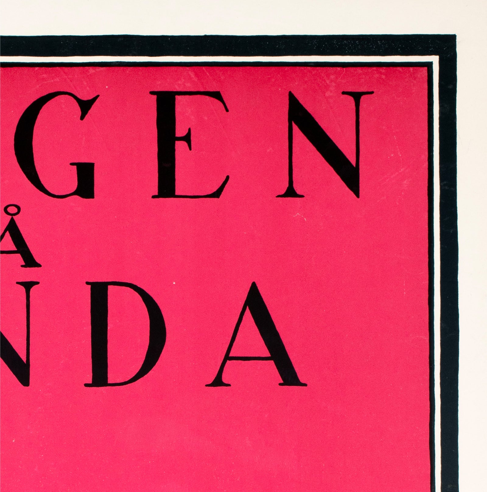 The Prisoner of Zenda 1922 Swedish Film Poster Curt Peters - detail