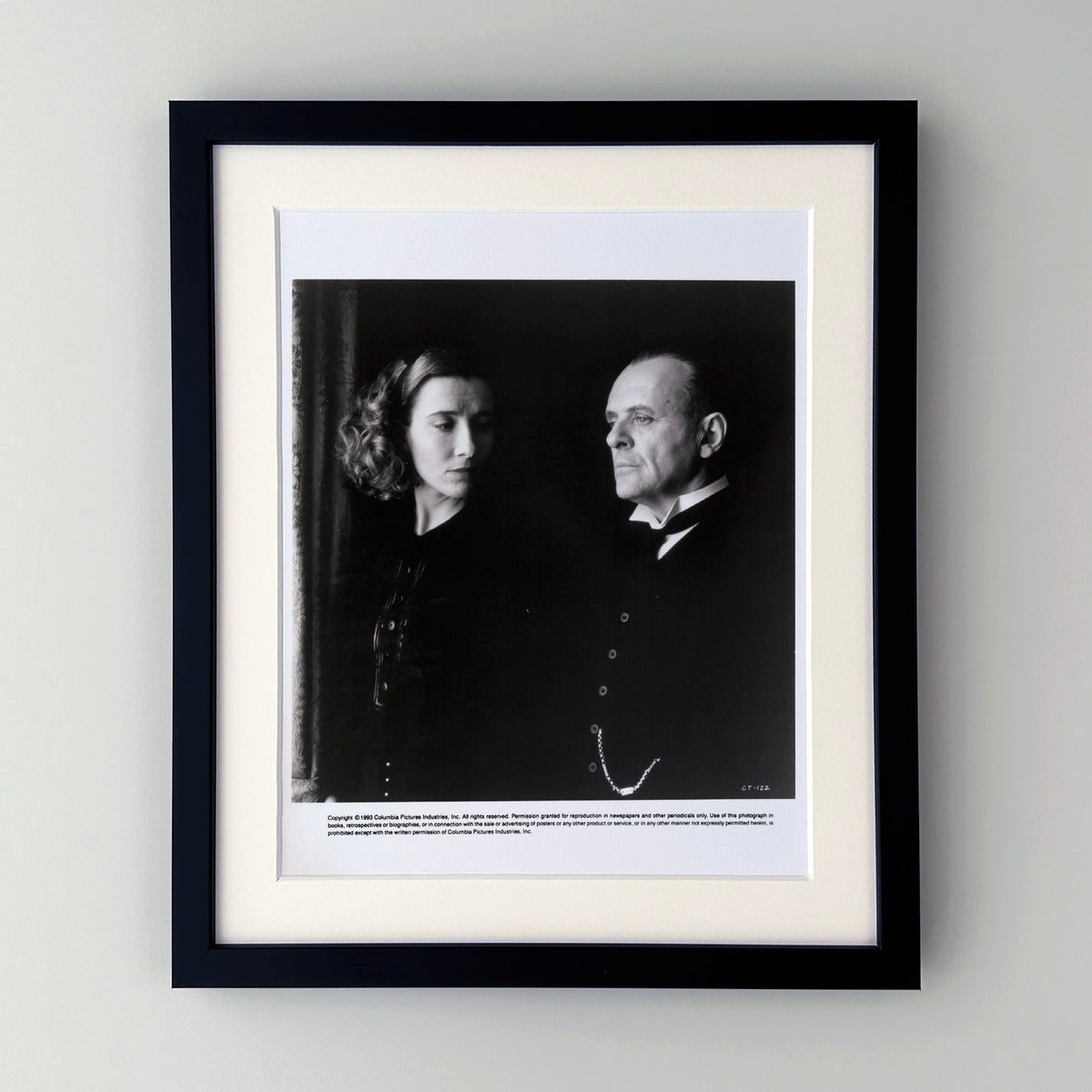 The Remains of the Day 1993 Publicity Film Movie Press Still Framed