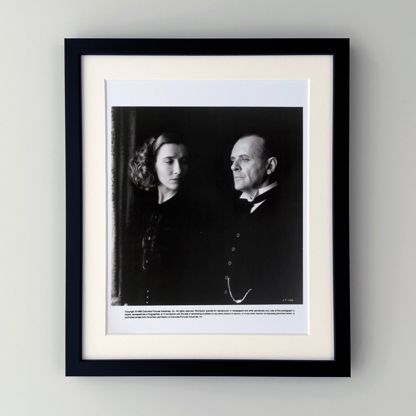The Remains of the Day 1993 Publicity Film Movie Press Still Framed
