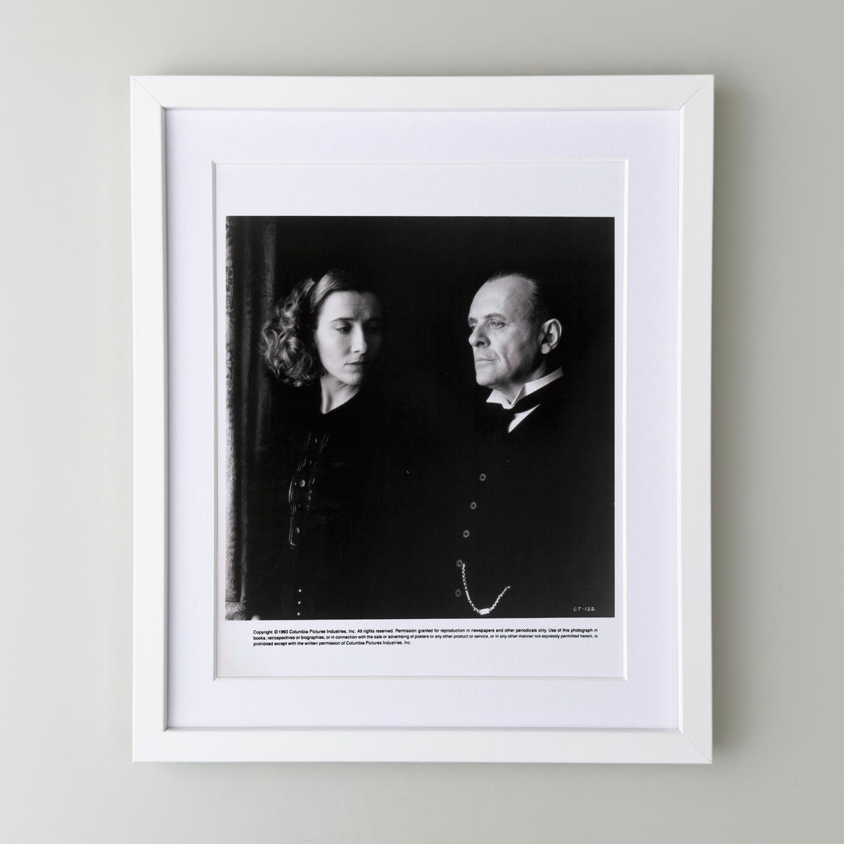 The Remains of the Day 1993 Publicity Film Movie Press Still Framed