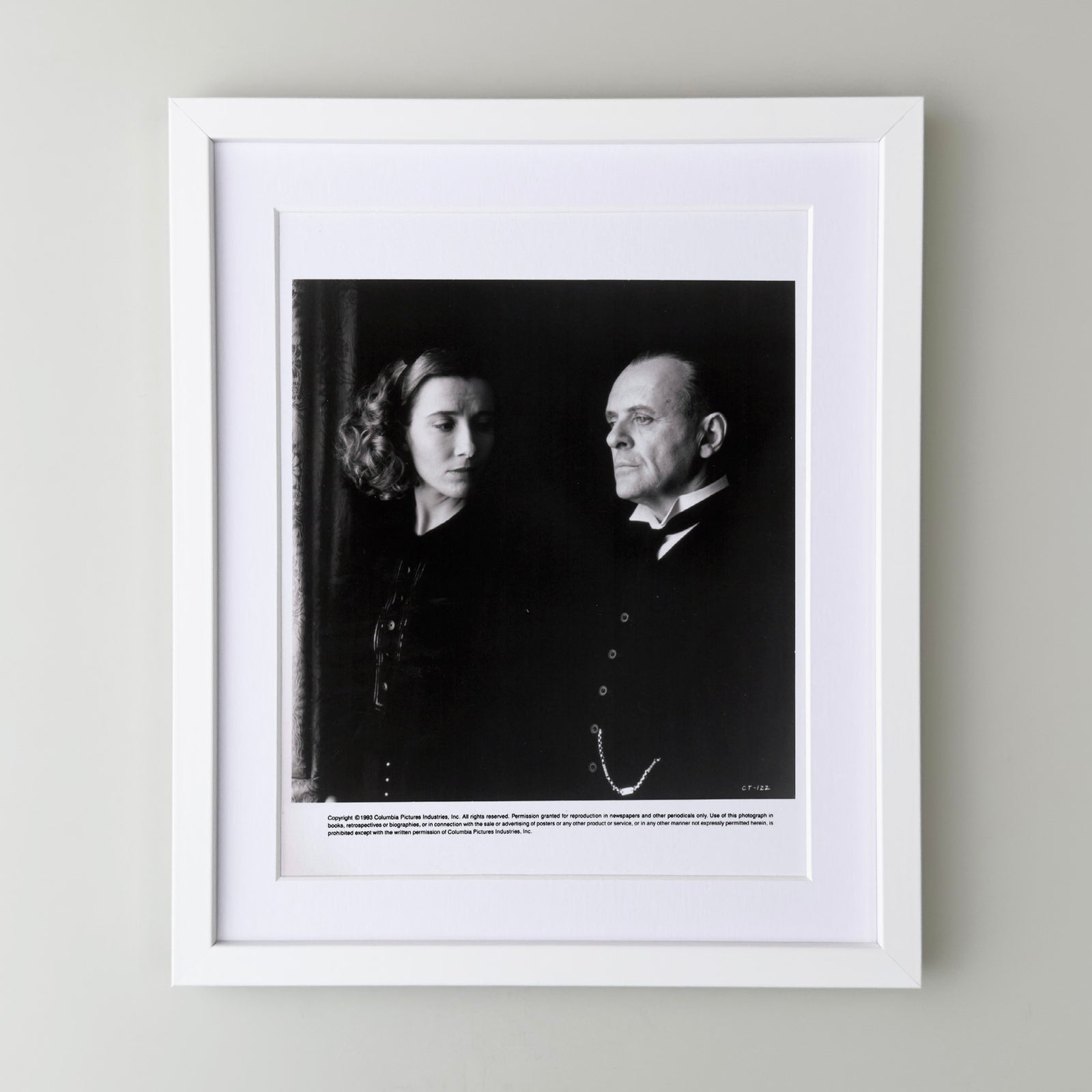 The Remains of the Day 1993 Publicity Film Movie Press Still Framed