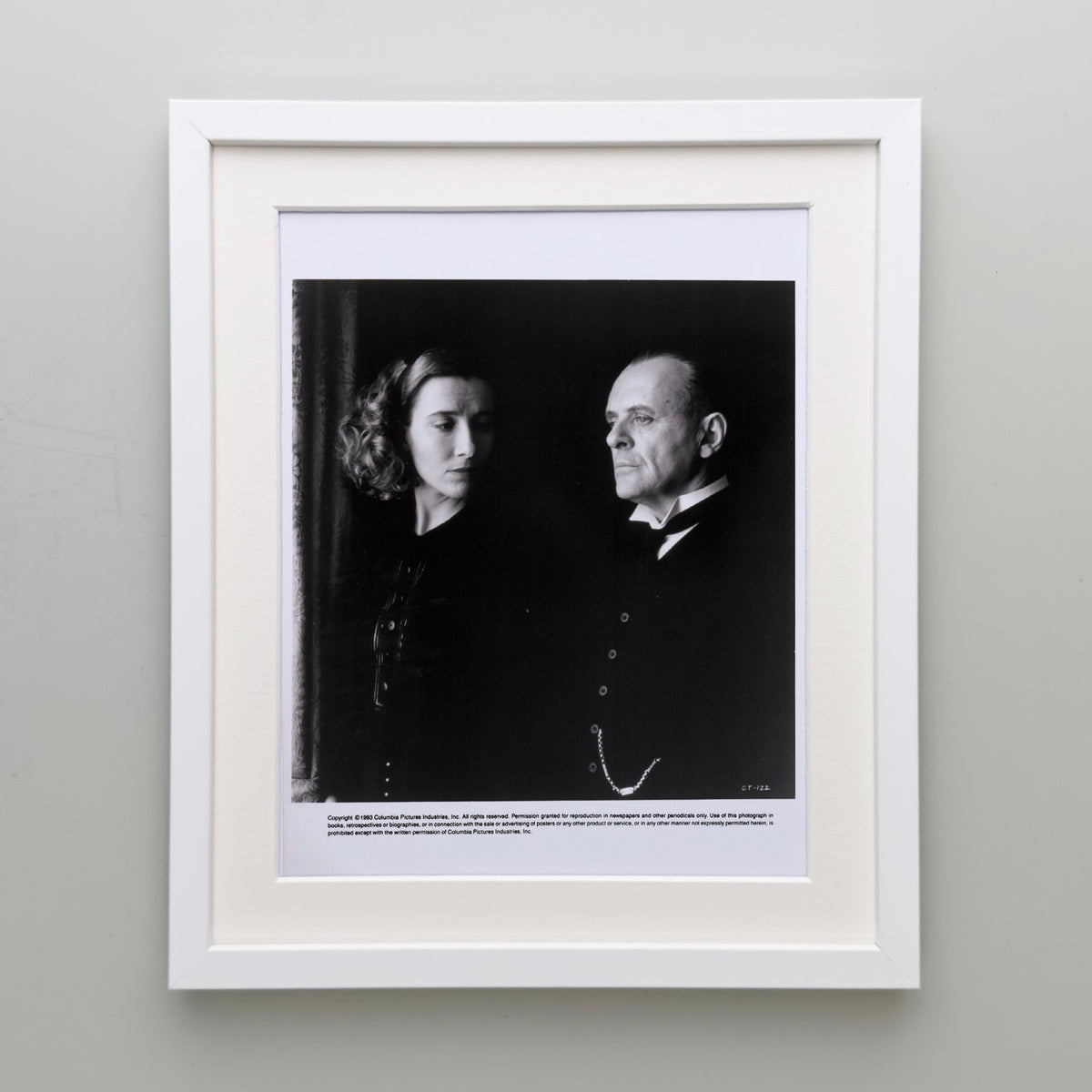 The Remains of the Day 1993 Publicity Film Movie Press Still Framed