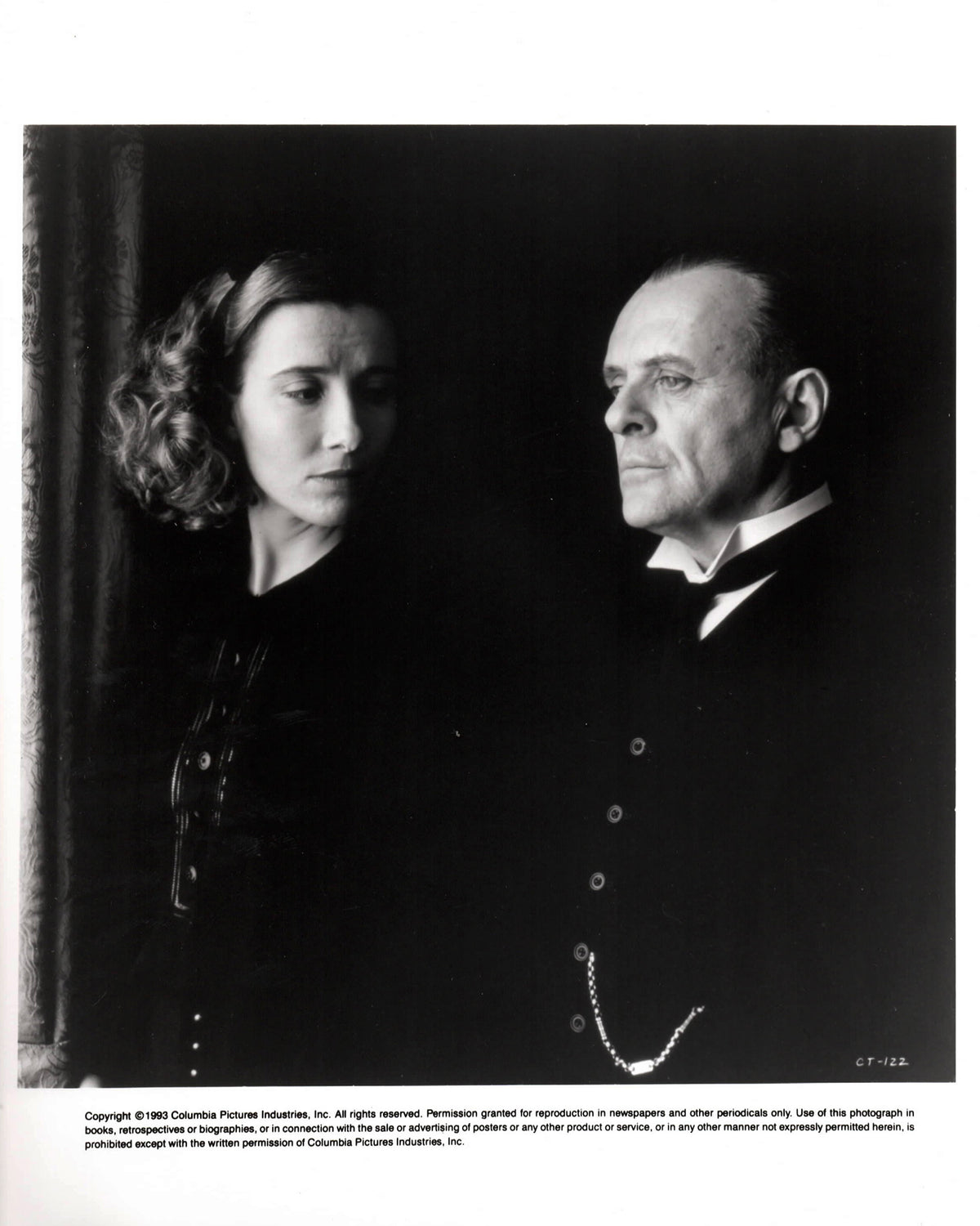 The Remains of the Day 1993 Publicity Film Movie Press Still Framed