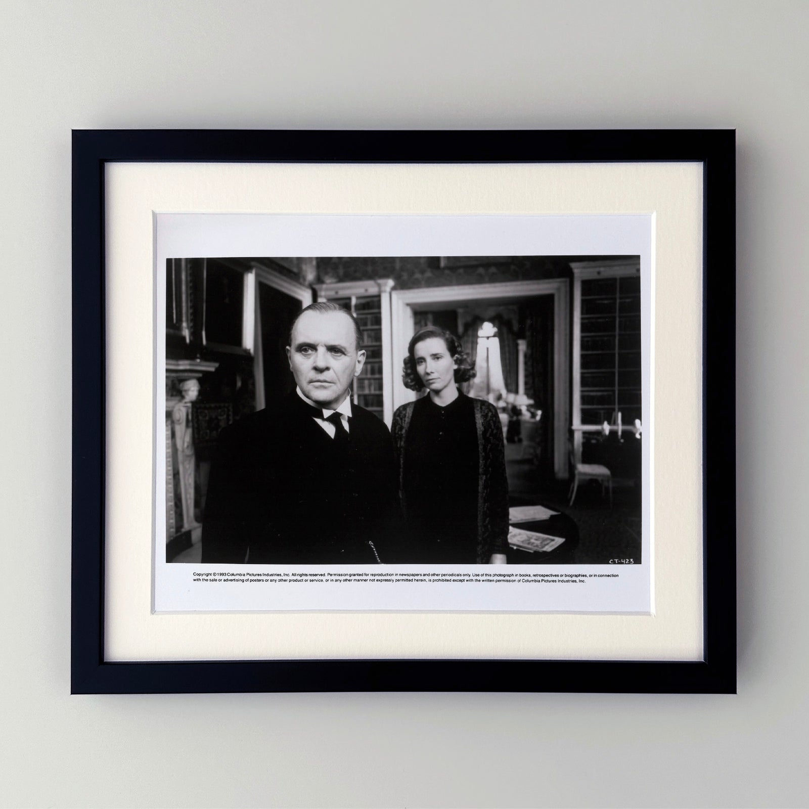 The Remains of the Day 1993 Publicity Film Movie Press Still Framed