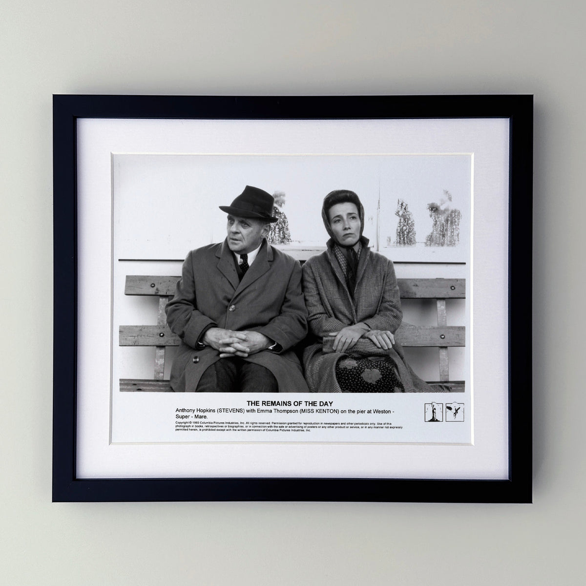 The Remains of the Day 1993 Publicity Film Movie Press Still Framed